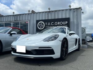 2019年　ポルシェ　718ケイマンGTS　ホワイト　東京都のお客様にご納車させていただきました。
