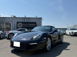 2015年　ポルシェ　ボクスターS（Type981）　ジェットブラックメタリック　東京都のお客様にご納車させていただきました。