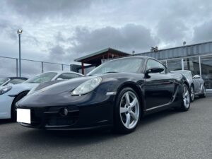 2006年　ポルシェ　ケイマン　バサルトブラックメタリック　神奈川県のお客様にご納車させていただきました。