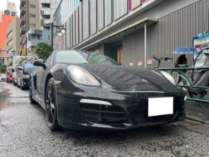 2015年　ポルシェ　ボクスターS（Type981）　ジェットブラックメタリック　東京都のお客様にご納車させていただきました。