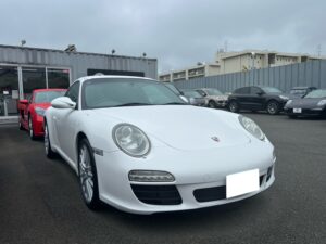 2009年　ポルシェ　911カレラ（Type997）　キャララホワイト　千葉県のお客様にご納車させていただきました。